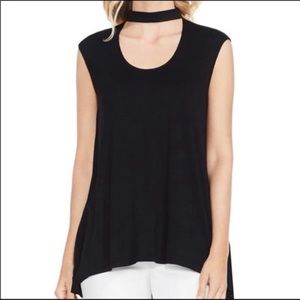 NWT Vince Camuto Choker Neck Sleeveless Blouse - Size XL